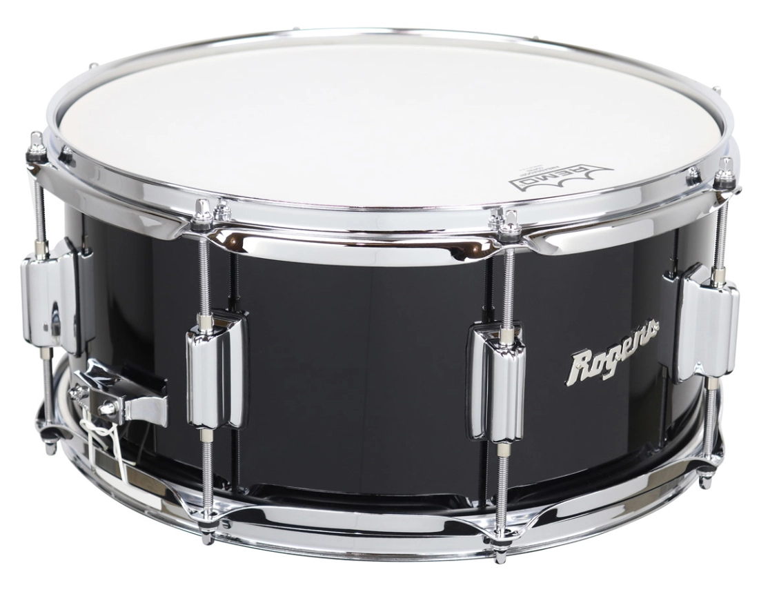 PowerTone Wood Shell 6.5x14\'\' Snare Drum - Piano Black