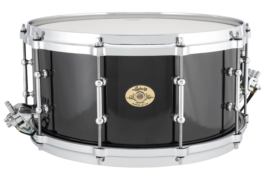 Concert 6.5x14\'\' Snare Drum - Black Cortex