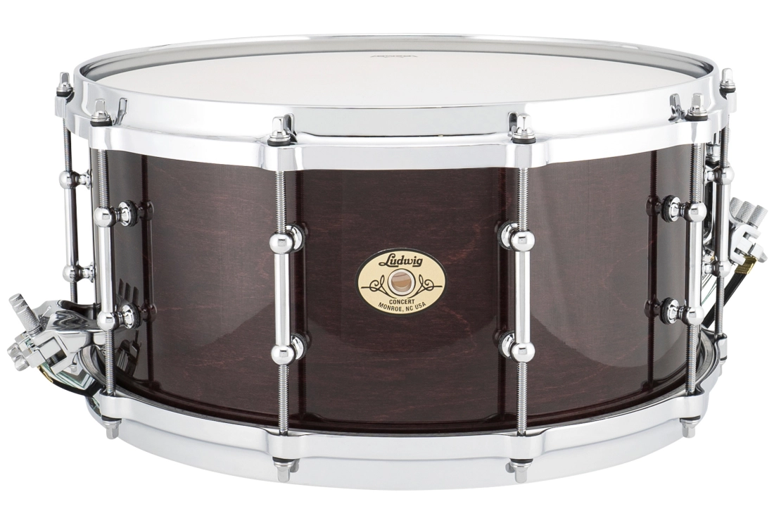 Concert 6.5x14\'\' Snare Drum - Mahogany