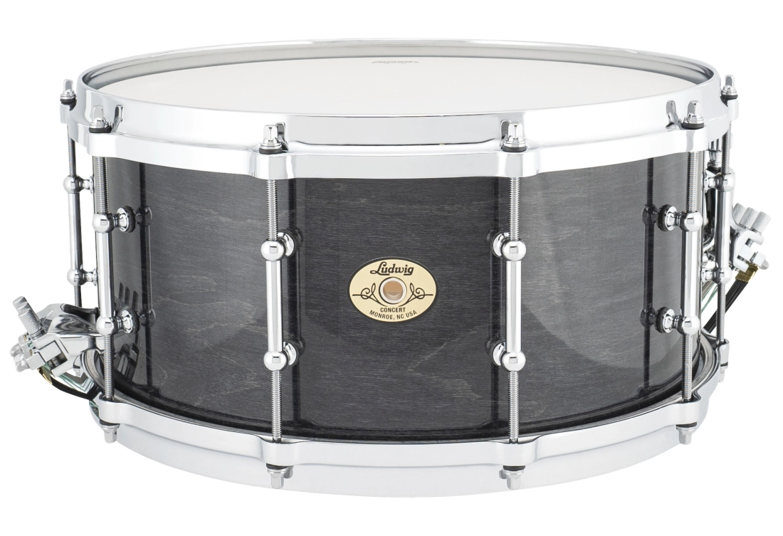 Concert 6.5x14\'\' Snare Drum - Charcoal