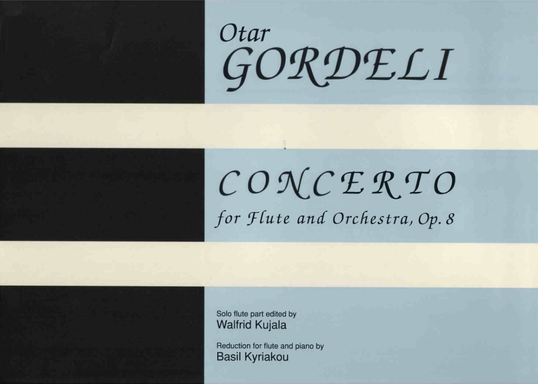 Flute Concerto for Flute and Orchestra, Op. 8 - Gordeli/Kujala - Flute/Piano Reduction - Sheet Music