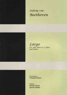 Progress Press - Largo Beethoven /Boehm /Graves /Walker Flte alto ou en do/Piano Partition individuelle
