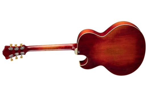 Guitare électrique T49D/V à corps creux et table bombée, vernis antique (fini Classic)