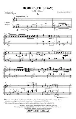 Hodie (This Day), 2nd Edition - Stroope - SATB/Brass/Percussion