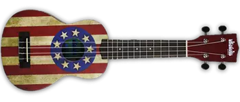 Ukadelic Soprano Ukulele - USA Flag