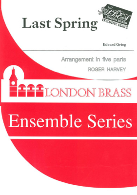 Brass Wind Publications - Last Spring Grieg/Harvey Quintette de cuivres Partition de chef et partitions