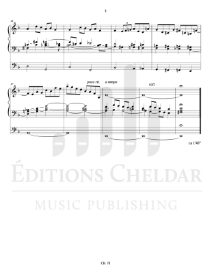 Sept Miniatures - Bedard - Organ - Sheet Music