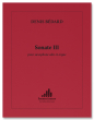 Editions Cheldar - Sonate III pour saxophone alto et orgue - Bedard - Alto Saxophone/Organ - Sheet Music