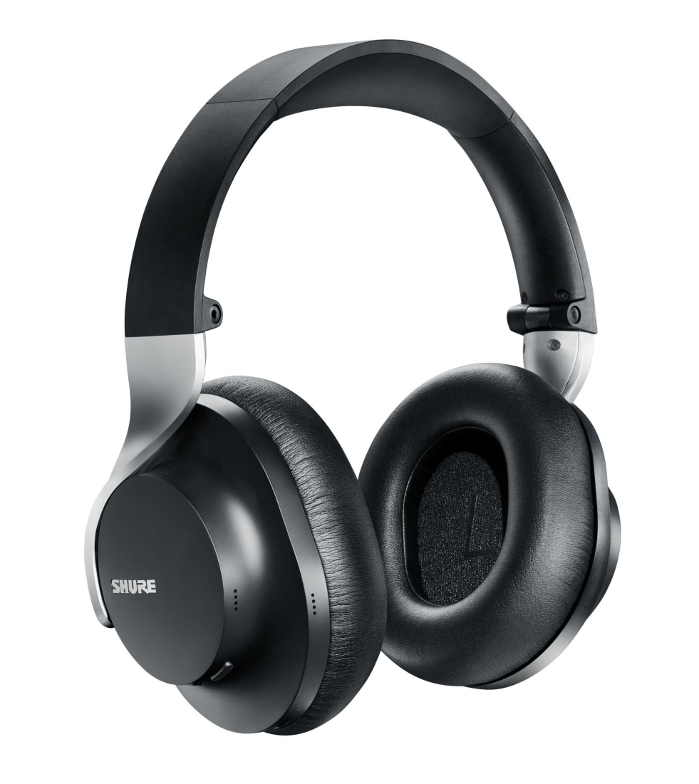 Shure AONIC 40 Wireless Noise Cancelling Headphones - Black | Long