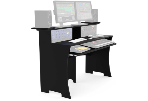 Elevated Recording and Producing Workbench - Black