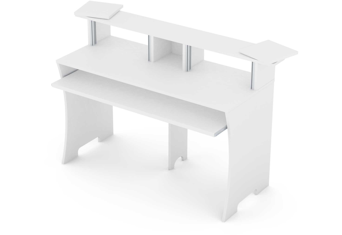 Elevated Recording and Producing Workbench - White