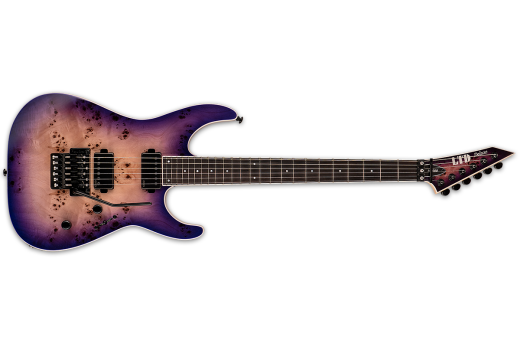 ESP Guitars - LTD Deluxe M-1000 Electric Guitar - Purple Natural Burst