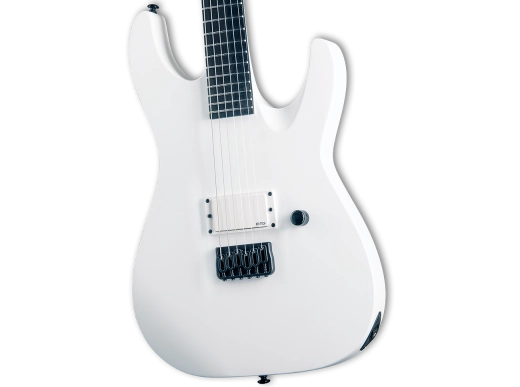 LTD M-HT Artic Metal Electric Guitar - Snow White Satin