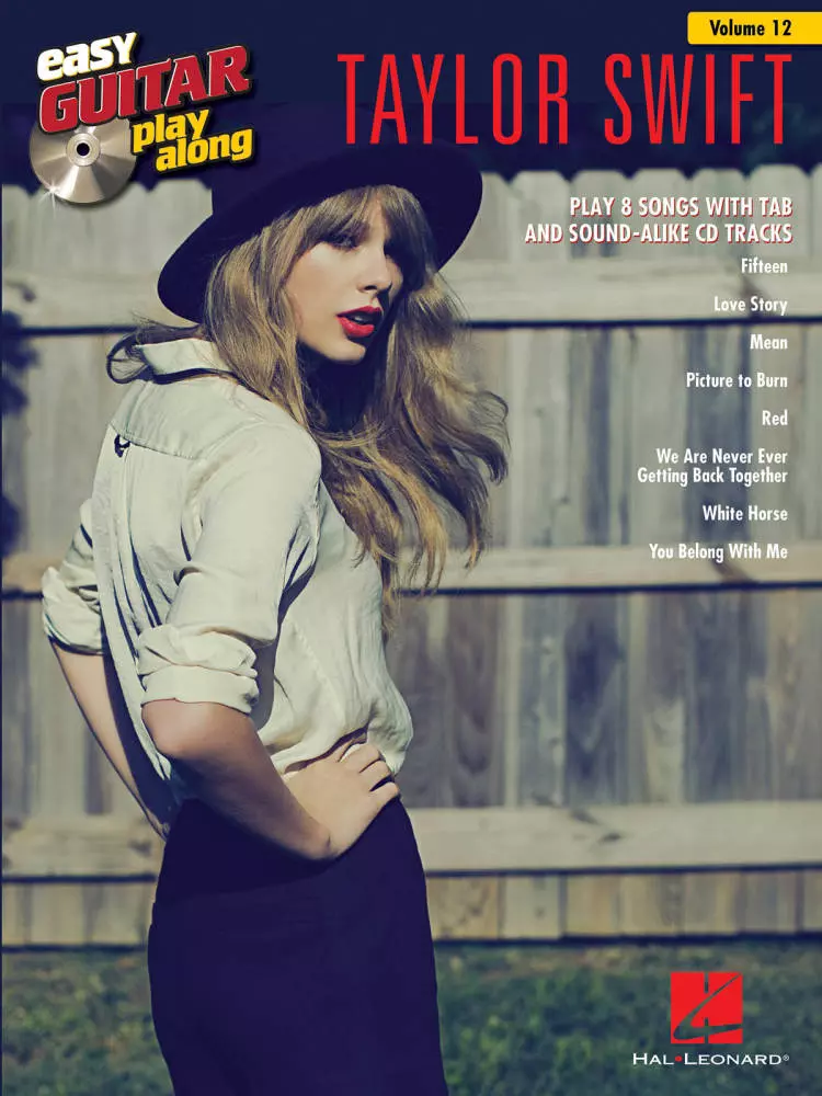 Taylor Swift: Easy Guitar Play-Along Volume 12 - Book/CD