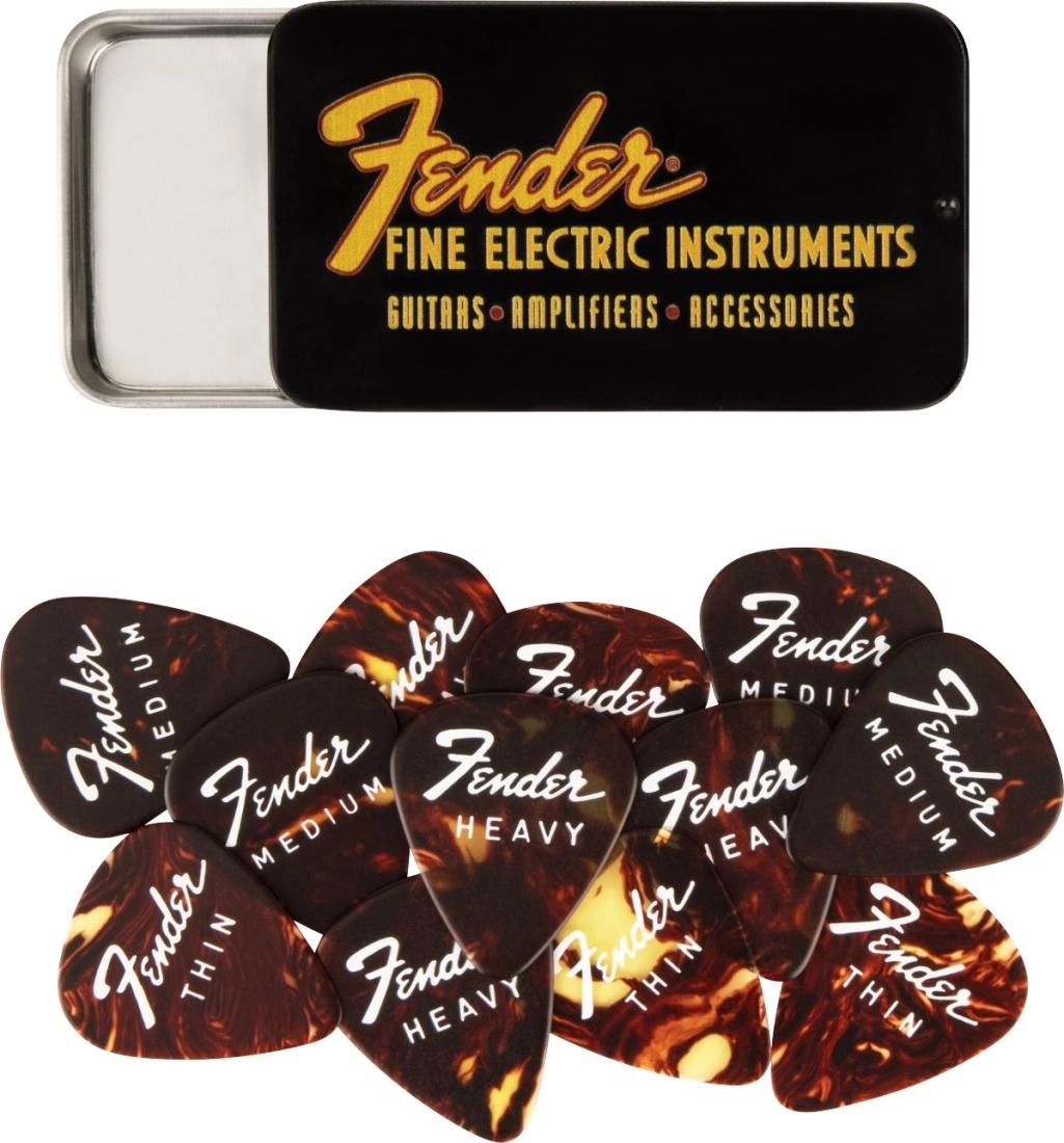 Fine Electric Pick Tin 12-Pack