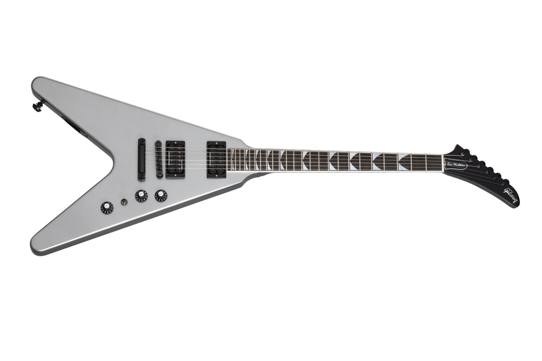 Dave Mustaine Flying V Explorer - Silver Metallic