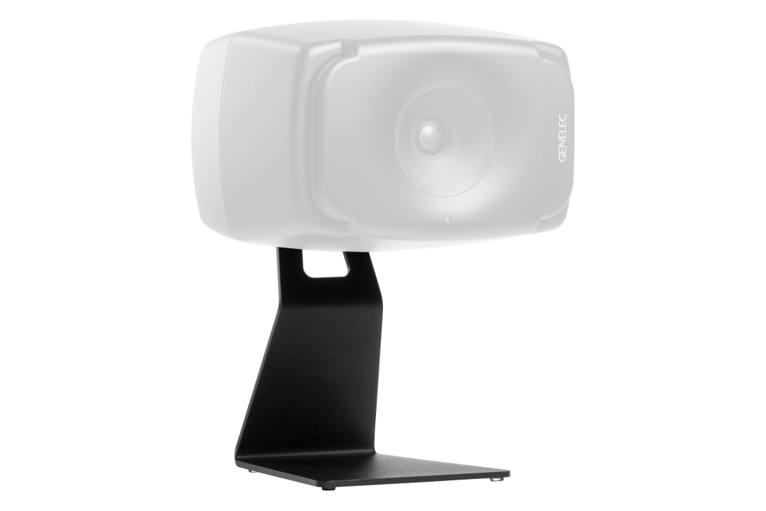 L-Shaped Table Stand for 8030 Size Speakers - Black