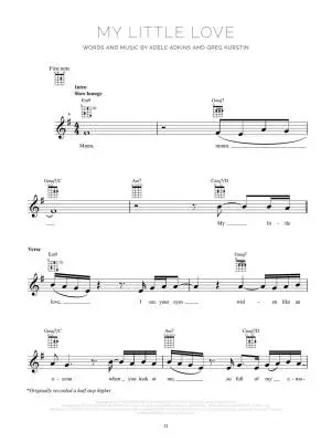 Adele: 30 - Ukulele - Book