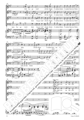 Elegischer Gesang (Elegiac Song), Op.118 - Beethoven/Wolf - Vocal Score