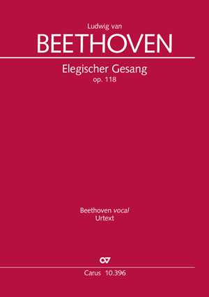 Elegischer Gesang (Elegiac Song), Op.118 - Beethoven/Wolf - Orchestral Parts Set