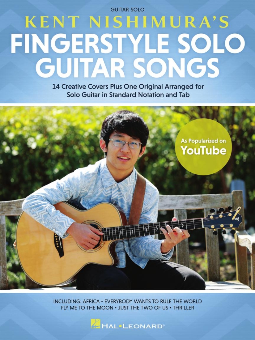Kent Nishimura\'s Fingerstyle Solo Guitar Songs - Guitar TAB - Book