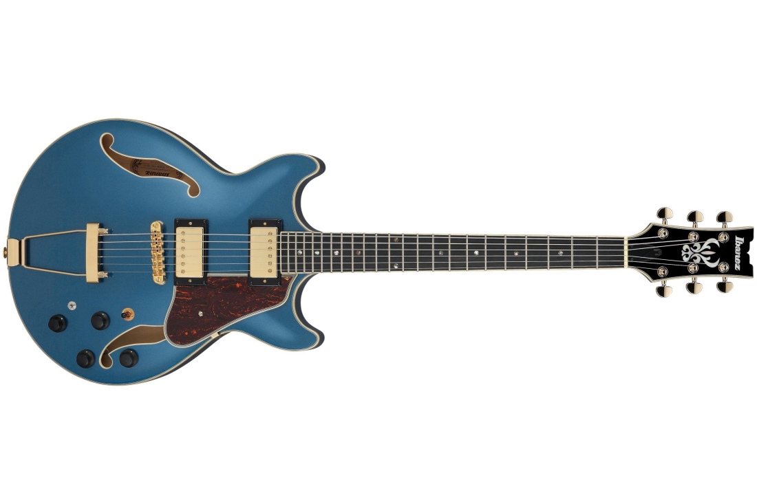 AMH90 Artcore Expressionist Hollowbody Electric Guitar - Prussian Blue Metallic