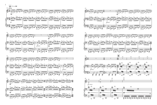 Where the Bee Dances - Nyman - Soprano Saxophone/Piano Reduction