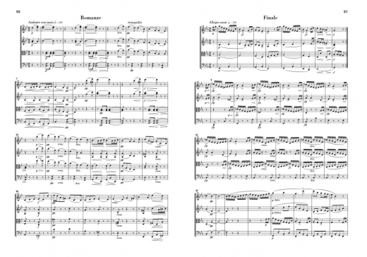 String Quartet E flat major op. 51 - Dvorak/Jost - Study Score - Book