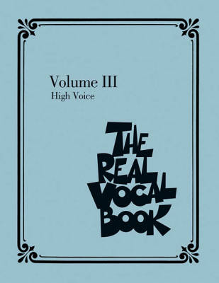 Hal Leonard - The Real Vocal Book - Volume III - High Voice