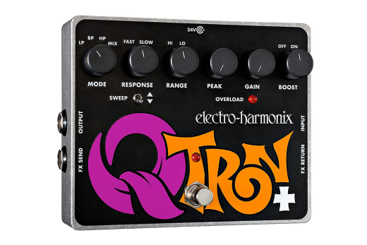Electro-Harmonix - Q-Tron Plus Envelope Filter Pedal with Effects Loop
