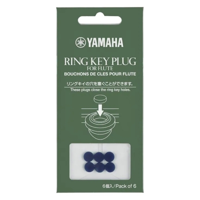 Yamaha - Flute Ring Key Plugs (6 Pcs)