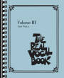 Hal Leonard - The Real Vocal Book Volume III - Low Voice