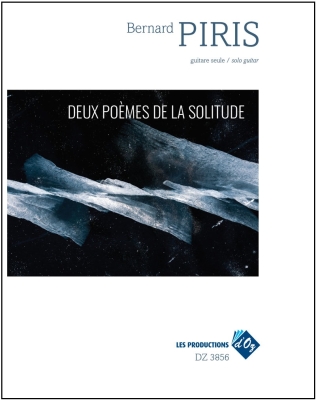 Deux poemes de la solitude - Piris - Solo Guitar - Book