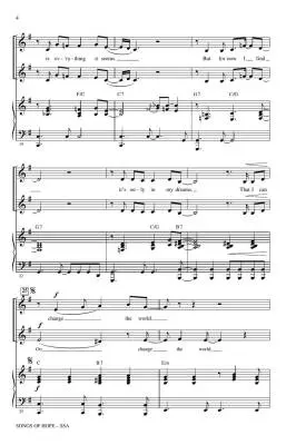 Songs of Hope (Choral Collection) - Brymer - SSA