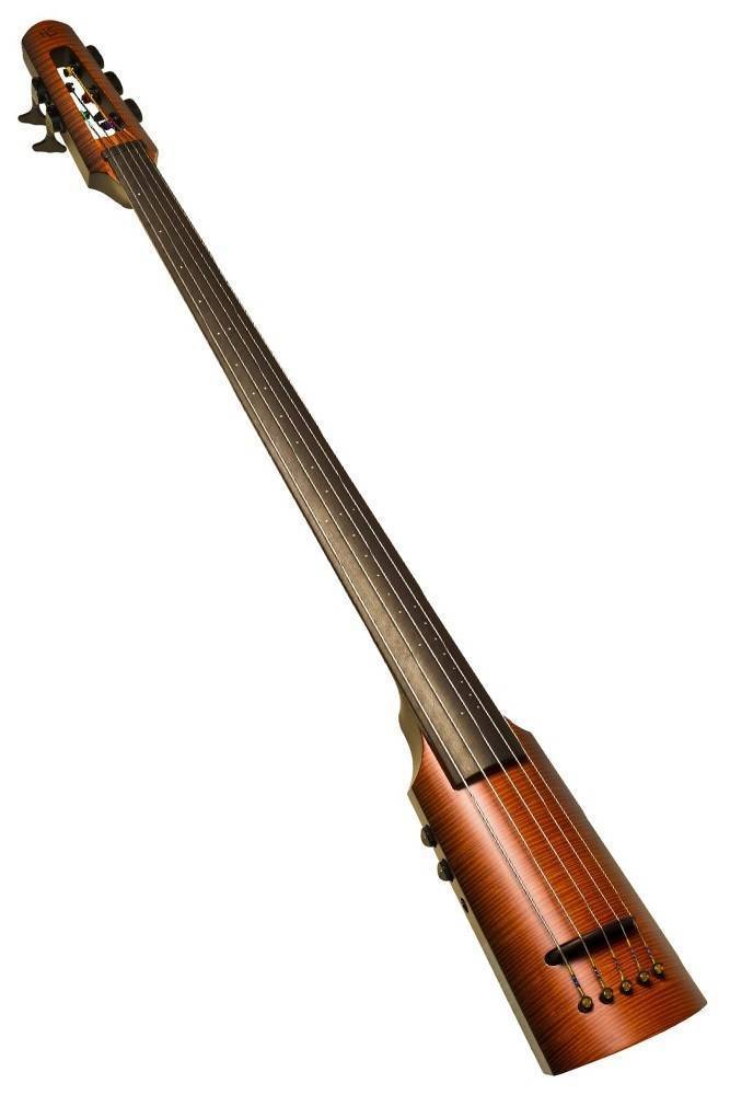 NS Designs NXT Omni Series Double Bass - 5 String - Amber Sunburst 