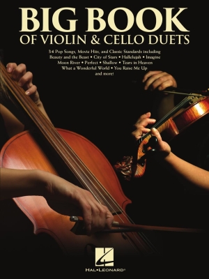 Hal Leonard - Big Book of Violin & Cello Duets - Martinelli/Mancini - Violin/Cello - Score/Parts