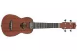 Ibanez - UKS100 Soprano Body Ukulele  with Gigbag - Open Pore Natural