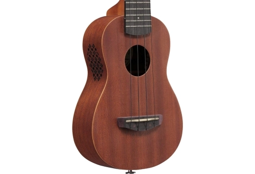 UKS100 Soprano Body Ukulele  with Gigbag - Open Pore Natural