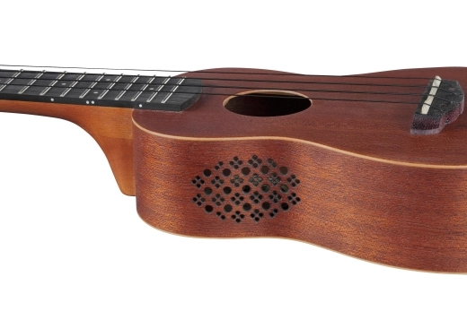 UKS100 Soprano Body Ukulele  with Gigbag - Open Pore Natural