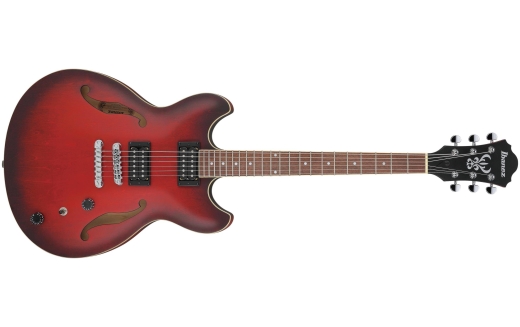 Ibanez - AS53 Artcore Hollowbody Electric Guitar - Sunburst Red Flat