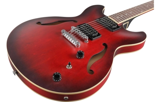 AS53 Artcore Hollowbody Electric Guitar - Sunburst Red Flat