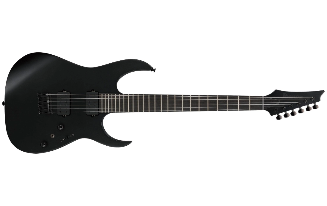 RGRTB621 RG Iron Label Electric Guitar - Black Flat