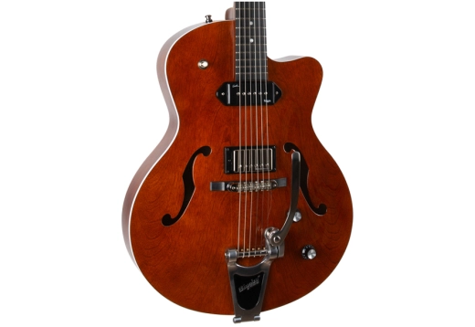 5th Avenue Uptown Custom Hollowbody Guitar - Havana Brown