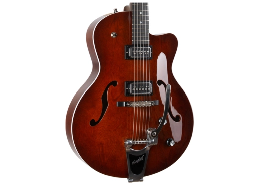 5th Avenue Uptown T-Armond Hollowbody Guitar - Havana Burst