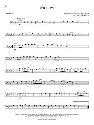 Hit Songs: Instrumental Play-Along - Trombone - Book/Audio Online