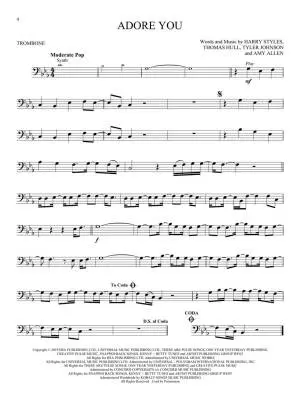 Hit Songs: Instrumental Play-Along - Trombone - Book/Audio Online