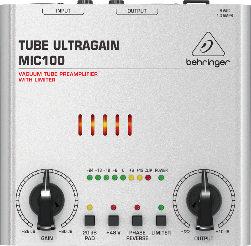 Audiophile Vacuum Tube Preamplifier w/Limiter