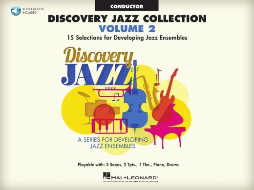 Hal Leonard - Discovery Jazz Collection, Volume 2 - Stitzel /Sweeney /Murtha /Berry - Conductor - Book/Audio Online