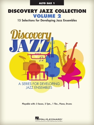 Hal Leonard - Discovery Jazz Collection, Volume 2 - Stitzel /Sweeney /Murtha /Berry - Alto Sax 1 - Book