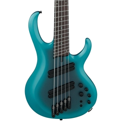 BTB Bass Workshop 5-String Multi scale Electric Bass w/Case - Cerulean Aura Burst Matte